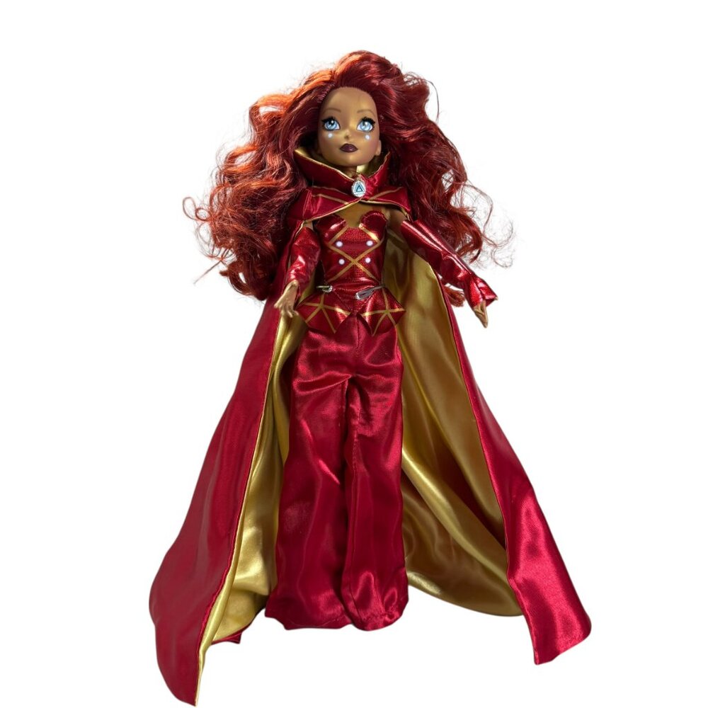 Madame Alexander Fan Girl “Iron Man” Doll 13” Collector Edition, Red & Gold
